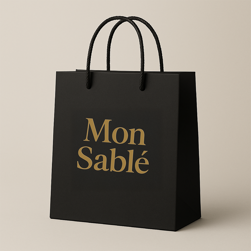 Mon Sablé – branded shopping bag