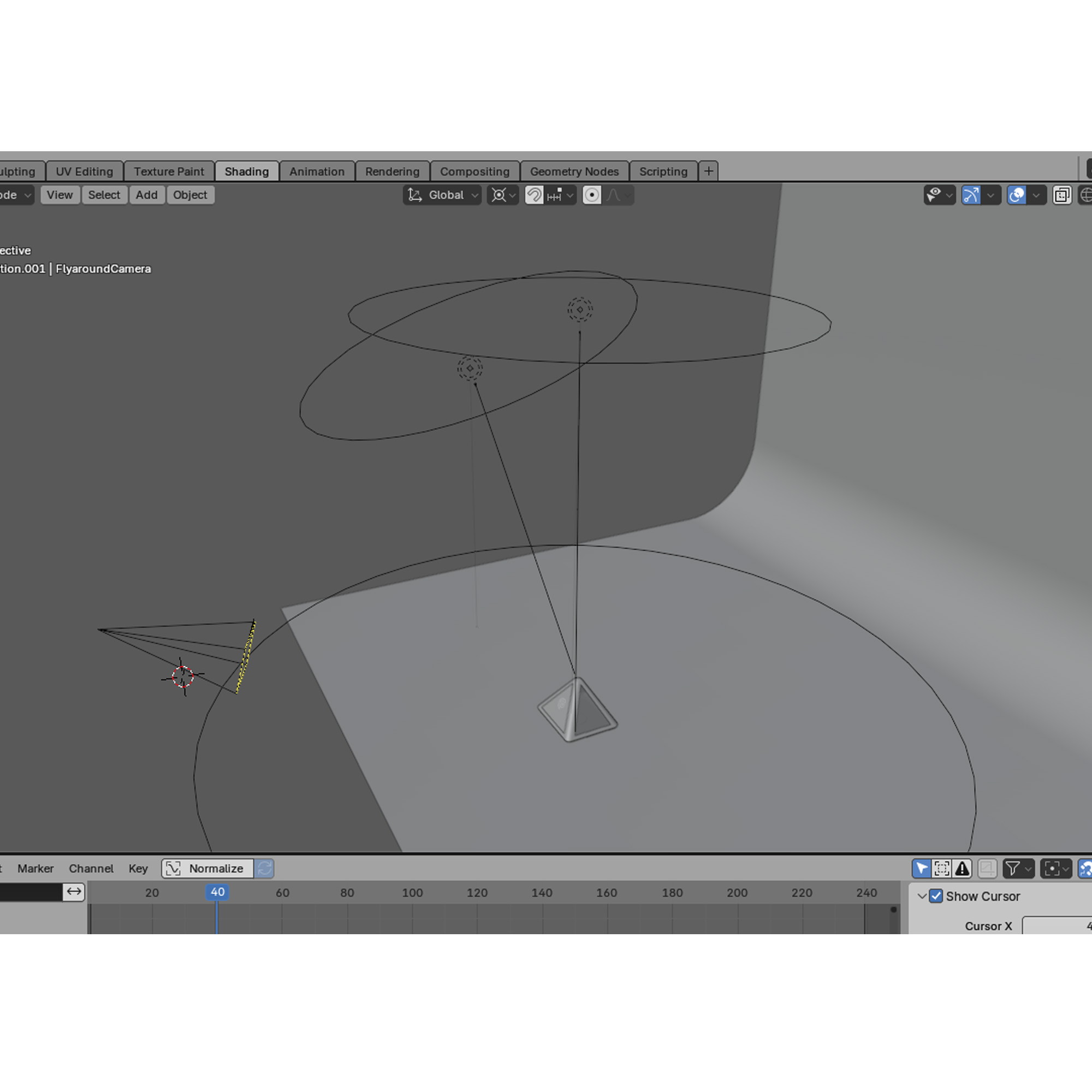 CoralStation – Blender camera & lights