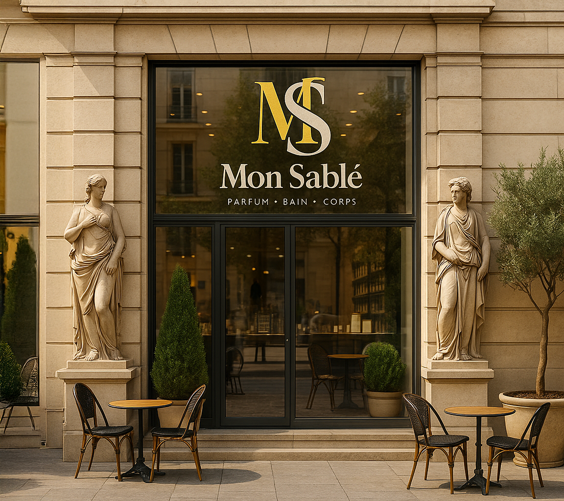Mon Sablé – storefront exterior with signage