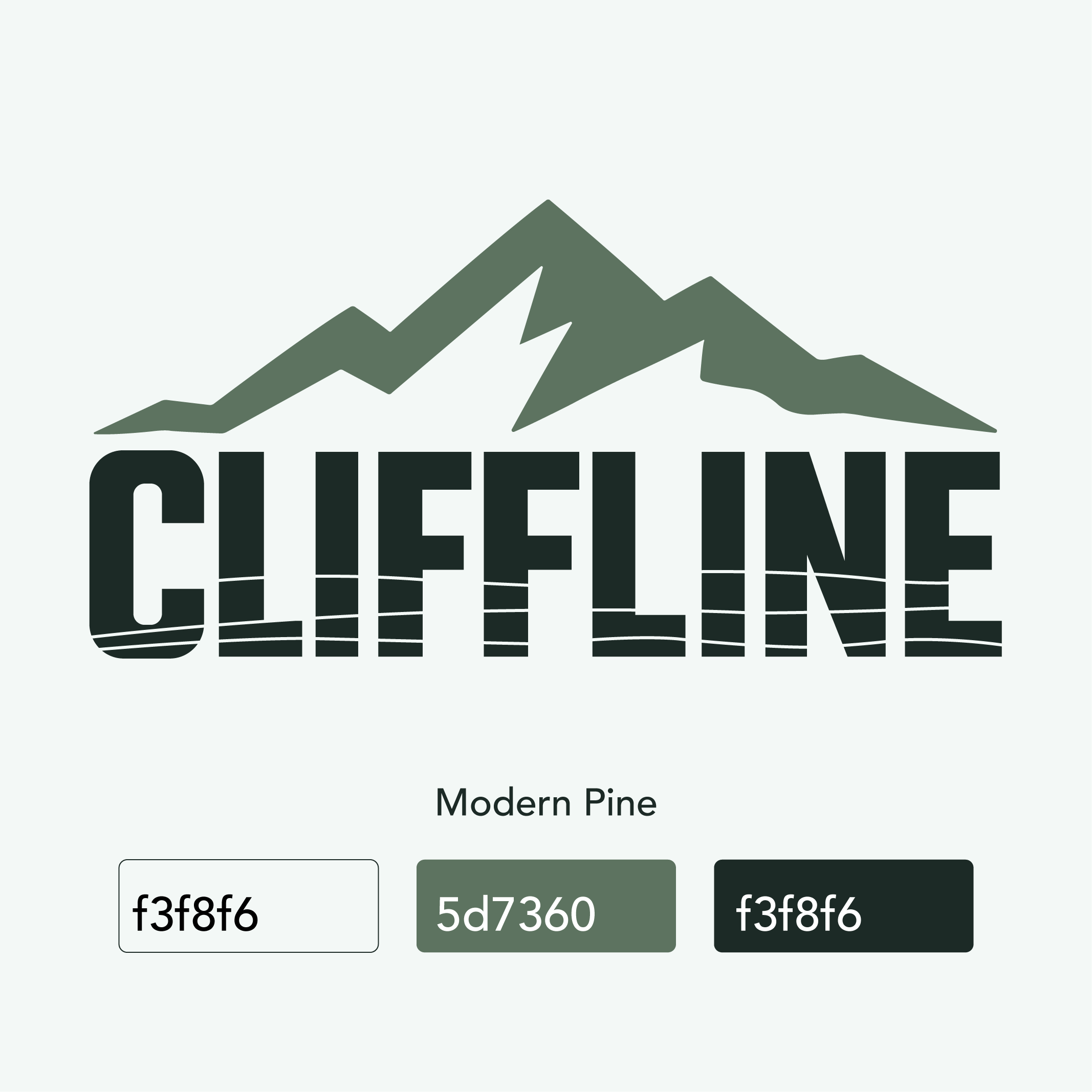 Cliffline — Logo variant 2